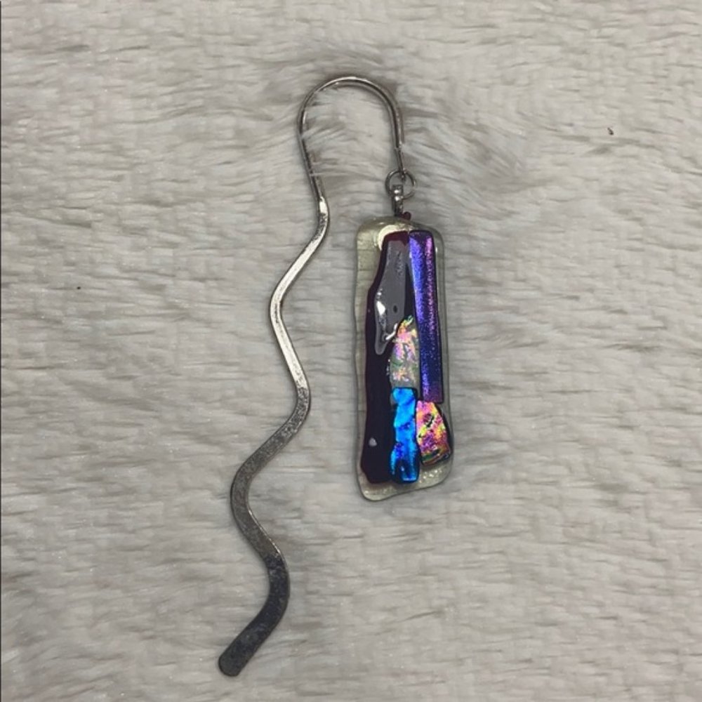 Book Marker Homemade Glass Charm